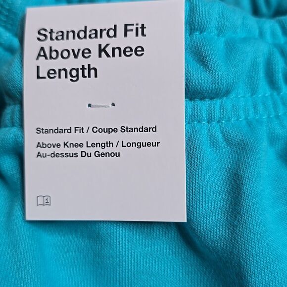 1210 NWT Nike Club FT Flow Vibes Shorts Sz Medium White/Dusty Cactus - Picture 7 of 7